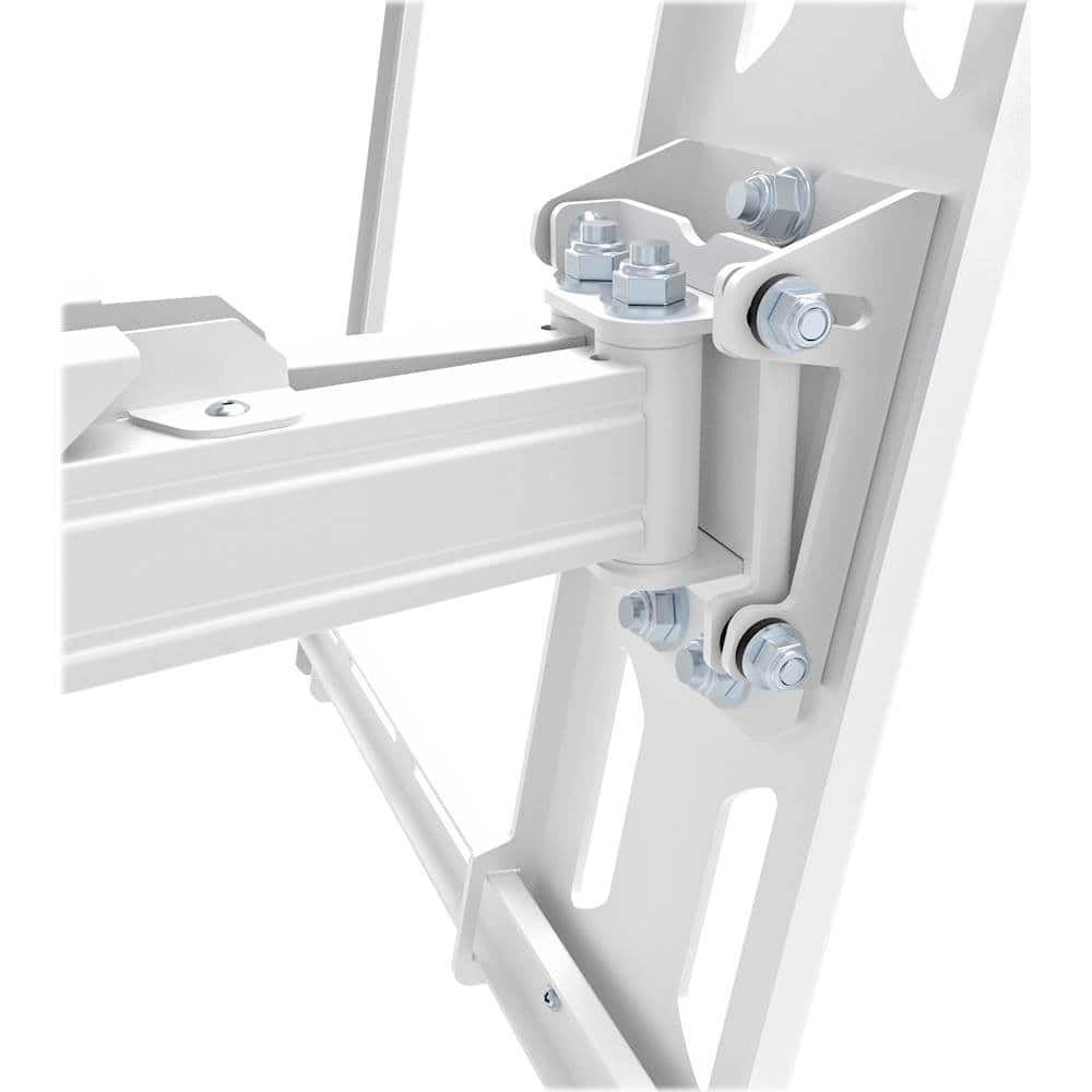 Alt View 12. Kanto - Full-Motion TV Wall Mount for Most 37" - 75" TVs - Extends 21.8" - White.