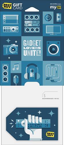 Front. Best Buy® - $15 Gadget Lovers Unite Gift Card.