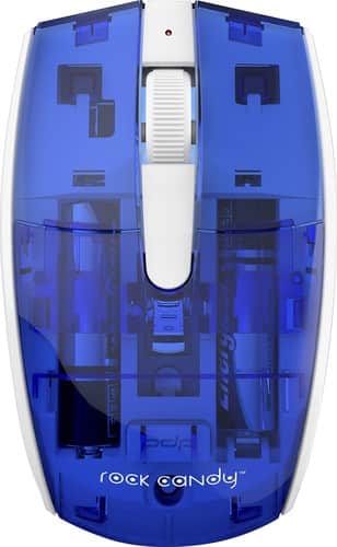  Rock Candy - Wireless Optical Mouse - Blueberry boom