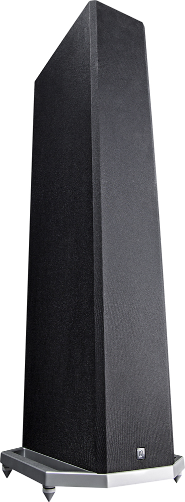 Angle View: Definitive Technology - BP-9040 High Performance Home Theater Tower Speaker with Integrated 8” Powered Subwoofer - Black