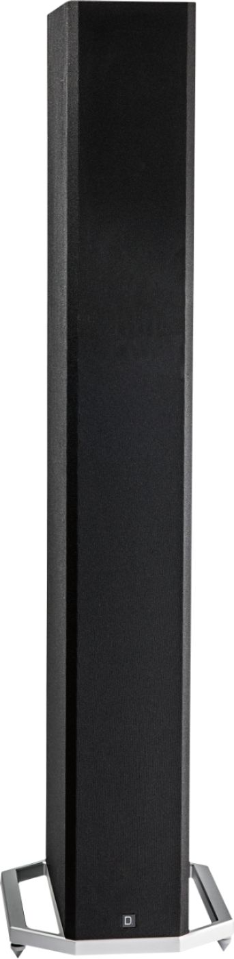 Angle View: Definitive Technology - BP-9060 High Performance Home Theater Tower Speaker with Integrated 10” Powered Subwoofer - Black
