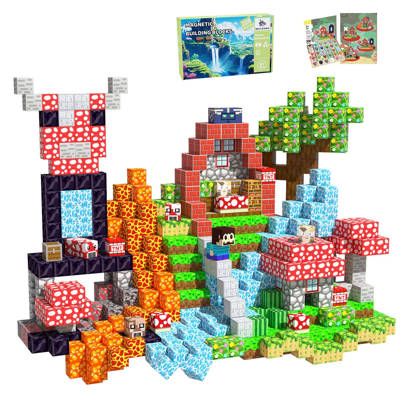 MAGNETIC BUILDING BLOCKS
208 PIECES
- BUILDING BLOCKS
- N 1000 TNT