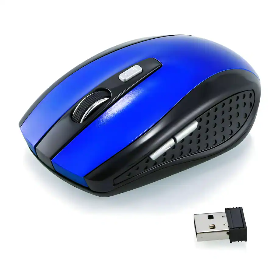 Kitcheniva 2.4GHz Wireless Optical Mouse & USB Receiver For Computer ...