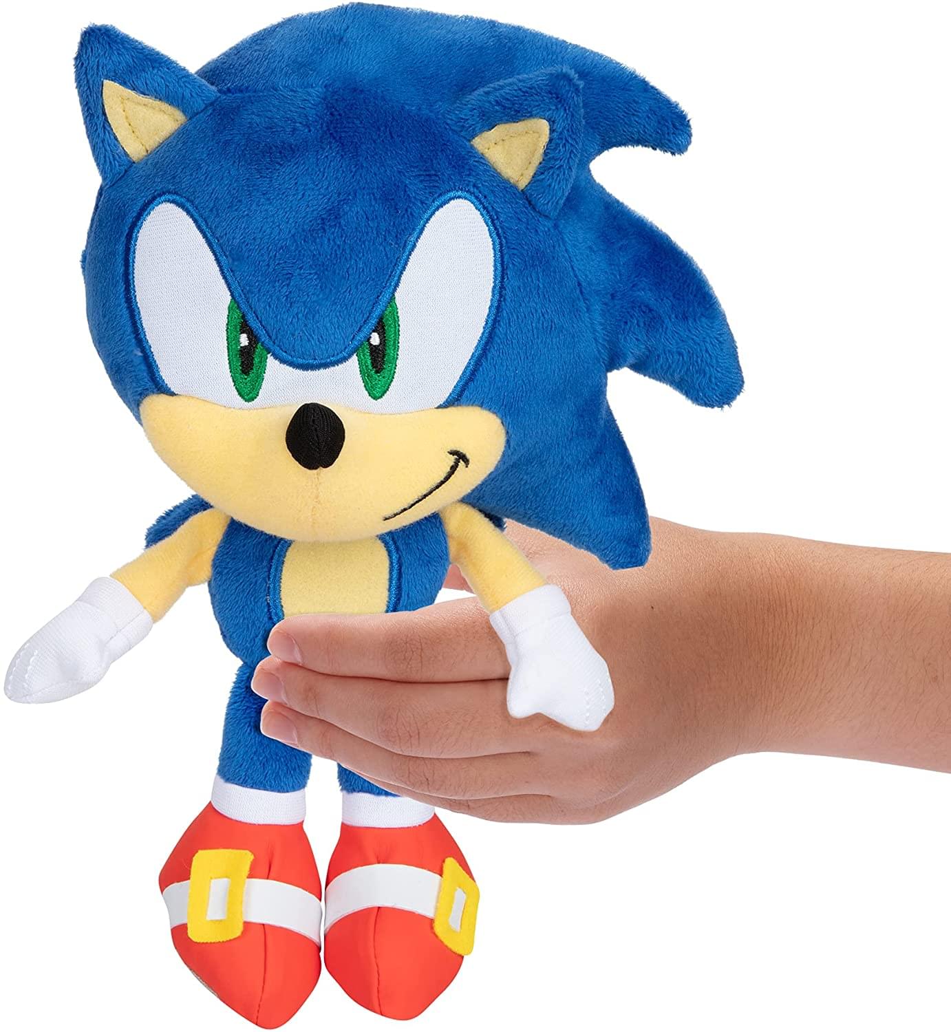 Alt View 10. Jakks Pacific - Sonic the Hedgehog 9 Inch Plush | Modern Sonic - Blue.