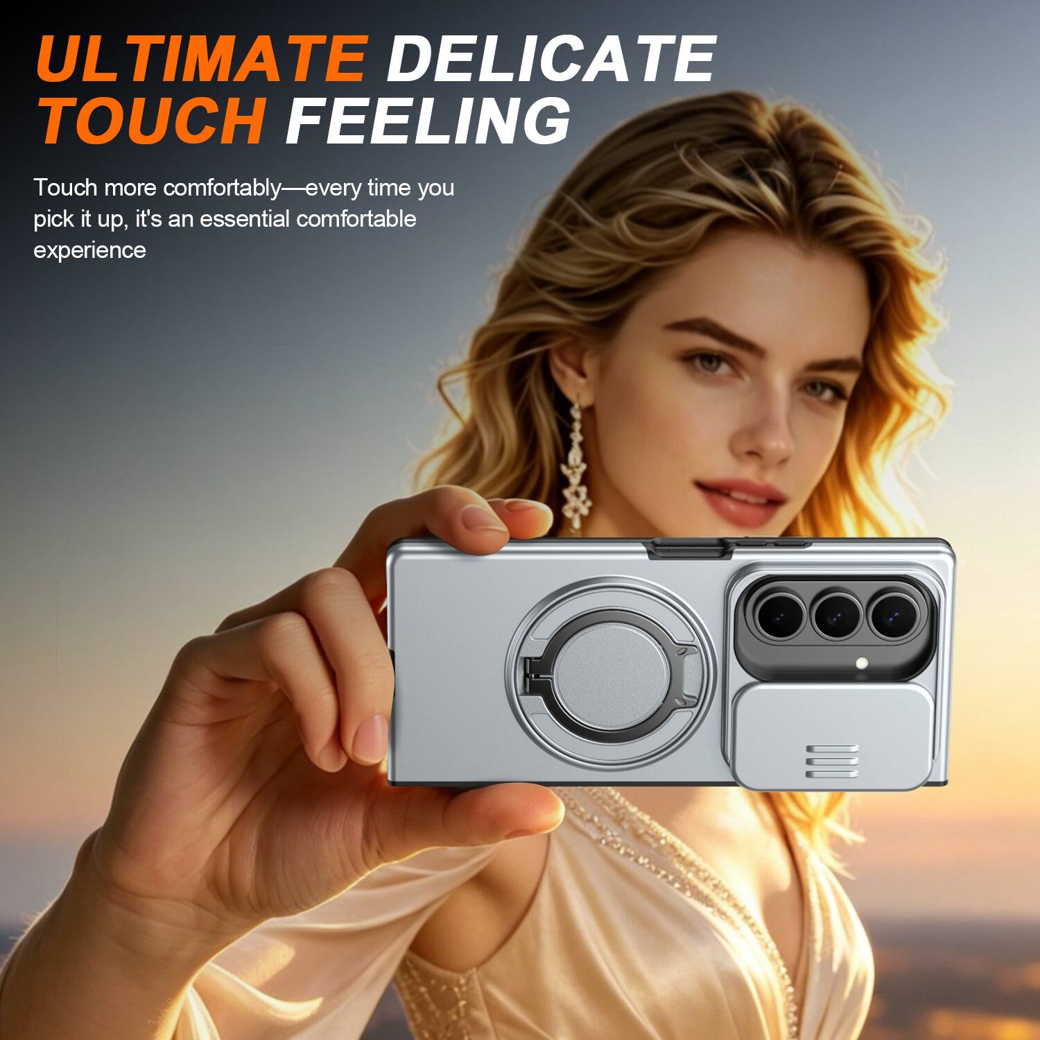 ULTIMATE DELICATE TOUCH FEELING

Touch more comfortably—every time you pick it up, it's an essential comfortable experience