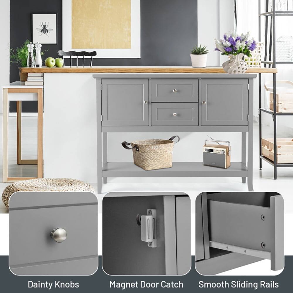 Dainty Knobs, Magnet Door Catch, Smooth Sliding Rails