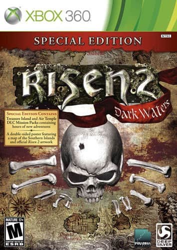 Front Standard. Risen 2: Dark Waters Special Edition - Xbox 360.