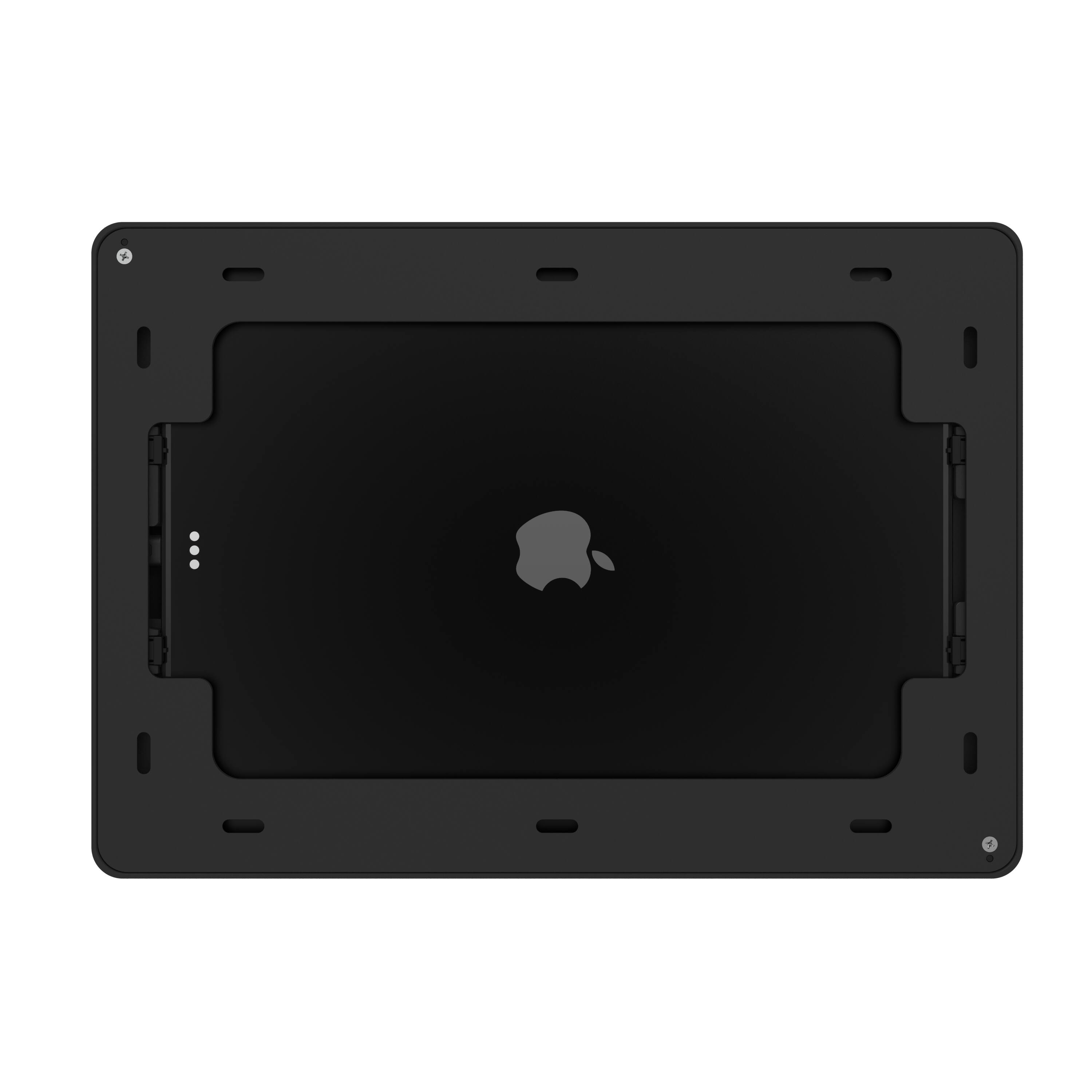 Left. iPort - SURFACE MOUNT - SYSTEM FOR APPLE IPAD PRO 12.9" (6th Gen) (Each) - Black.