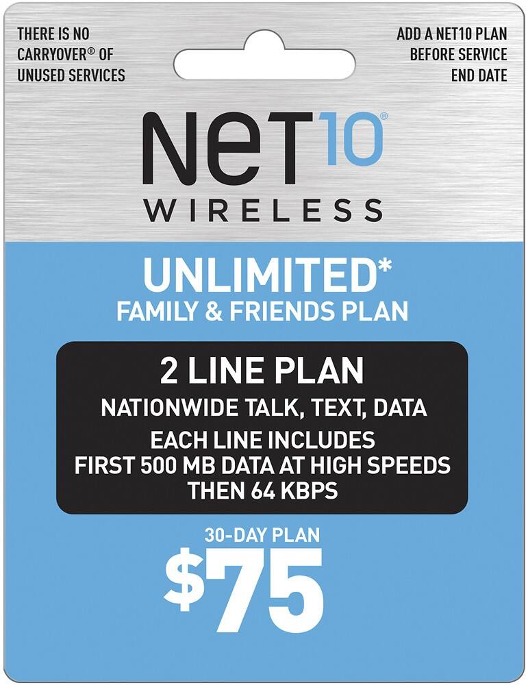 net10 family plan