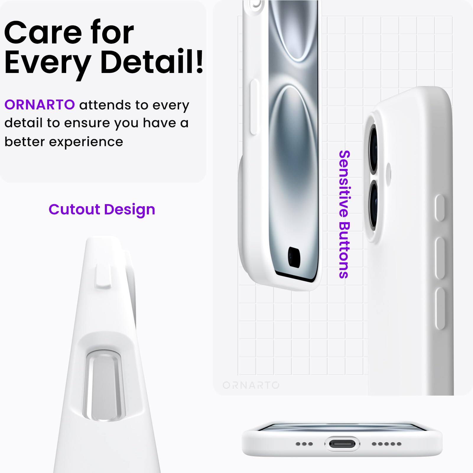 Care for Every Detail!

ORNARTO attends to every detail to ensure you have a better experience

Cutout Design

Sensitive Buttons