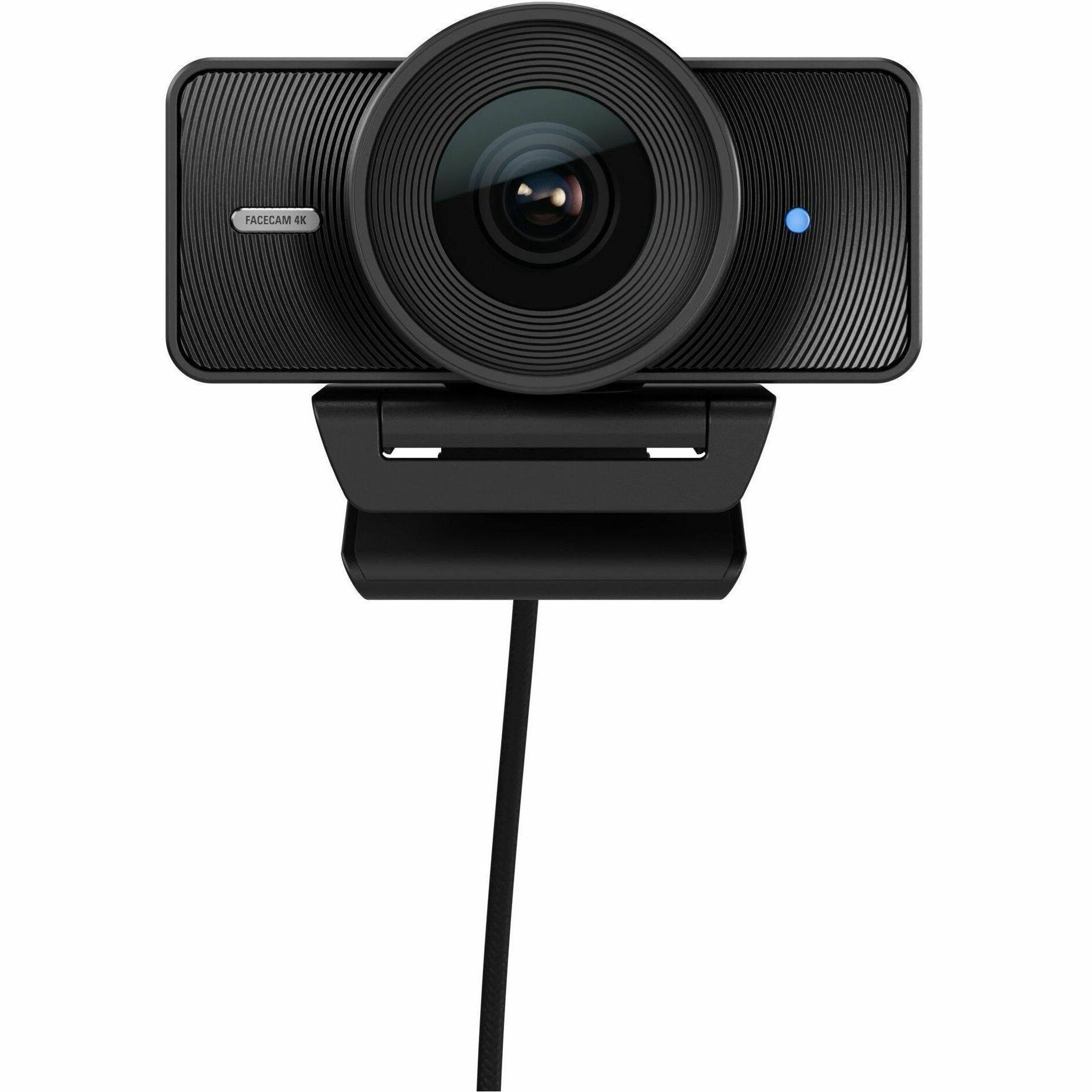 Elgato FaceCam Webcam 60 fps Black USB 3.0 Type C 4K 3840 x 2160