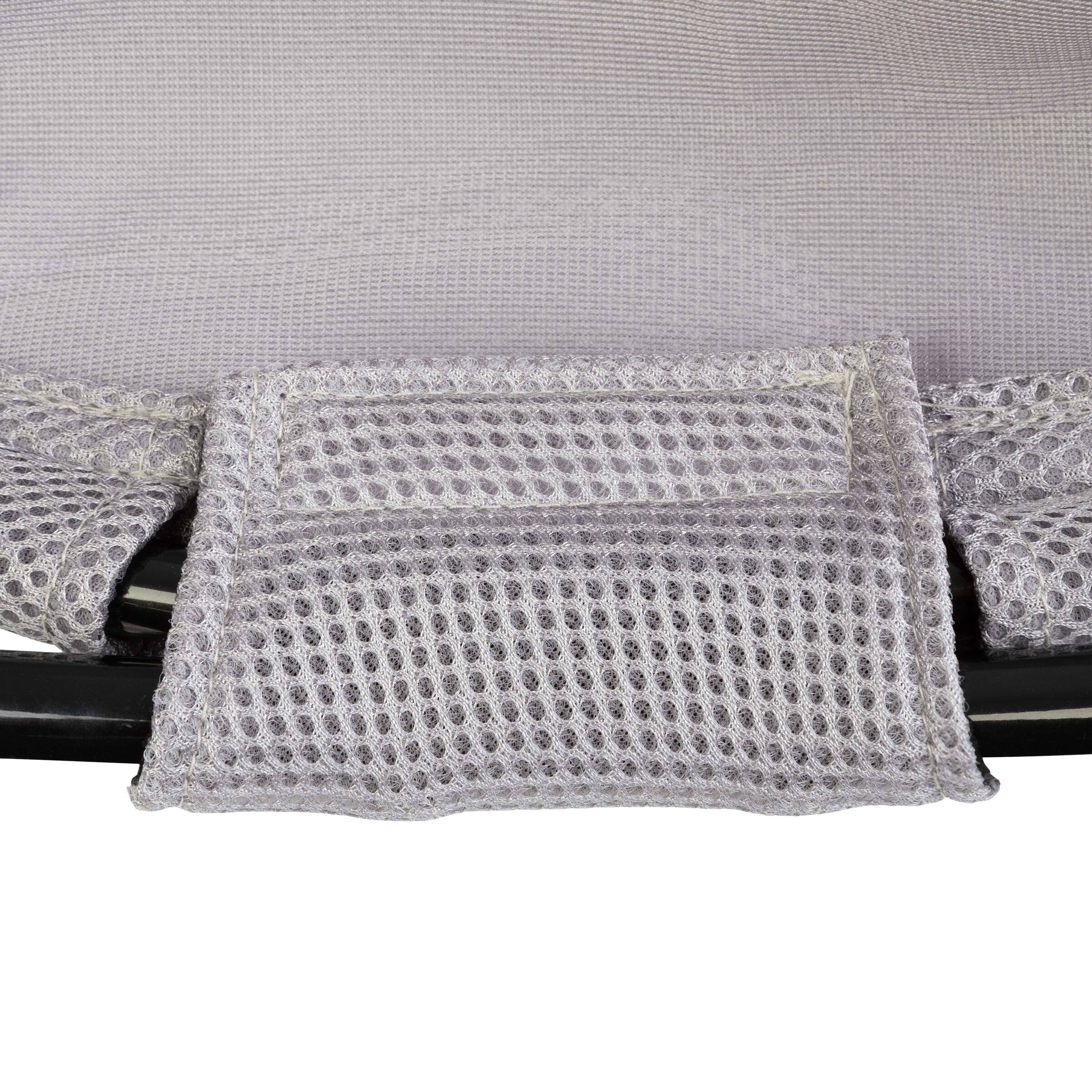 Alt View 2. PetMaker - Cat Hammock for Pets up to 33lbs - Gray and Black.