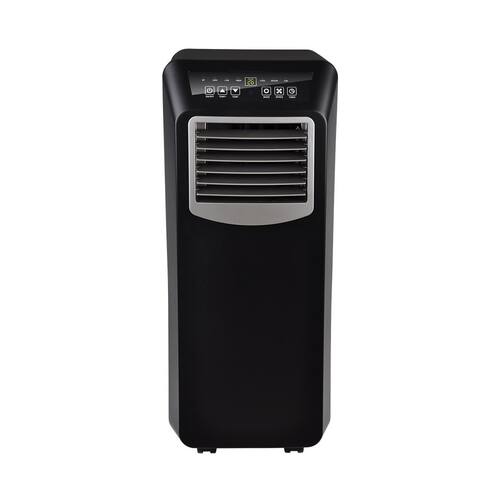 Royal Sovereign - 12,000 BTU Portable Air Conditioner - Black - Larger Front