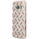 Front Zoom. kate spade new york - Hardshell Clear Case for Samsung Galaxy S7 - Clear/Chevron Rose Gold.
