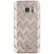 Alt View Zoom 12. kate spade new york - Hardshell Clear Case for Samsung Galaxy S7 - Clear/Chevron Rose Gold.
