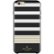 Front. kate spade new york - Hybrid Hardshell Case for Apple® iPhone® 6 Plus and 6s Plus - Stripe 2 Black/White/Gold Foil.