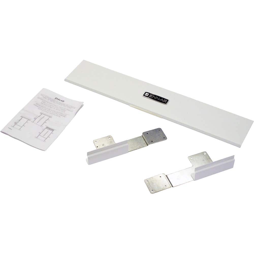 Front. JennAir - Door Panel Kit for Jenn-Air 36" Refrigerators - White.