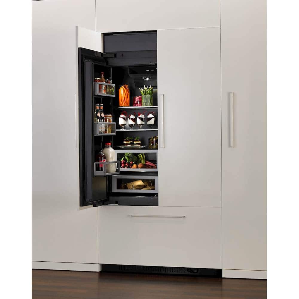JennAir - Door Panel Kit for Jenn-Air 36" Refrigerators - Obsidian - Front_Zoom