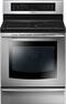Samsung - 30" Induction Self-Cleaning Freestanding Electric Convection Induction Range - Stainless steel-Front_Standard