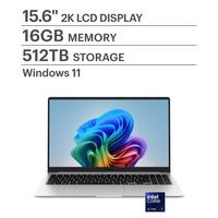 Samsung - Galaxy Book5 15.6" FHD IPS LED Laptop - Intel Core Ultra 7- 16GB Memory - 512GB SSD - Silver - Front_Zoom