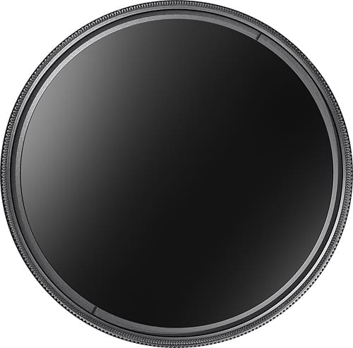 Platinum - 67mm Circular Polarizer Lens Filter - Black - Angle