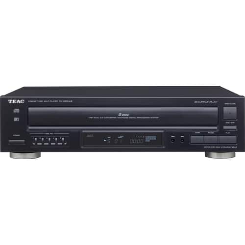 TEAC CD Recorder with Advanced AutoRecord Functions Black CDRW890MKII