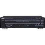 Front Zoom. TEAC - 5 disc carousel CD changer - Black.