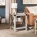 Alt View Zoom 23. Walker Edison - Farmhouse Metal Accent Side Table - Stone Gray.
