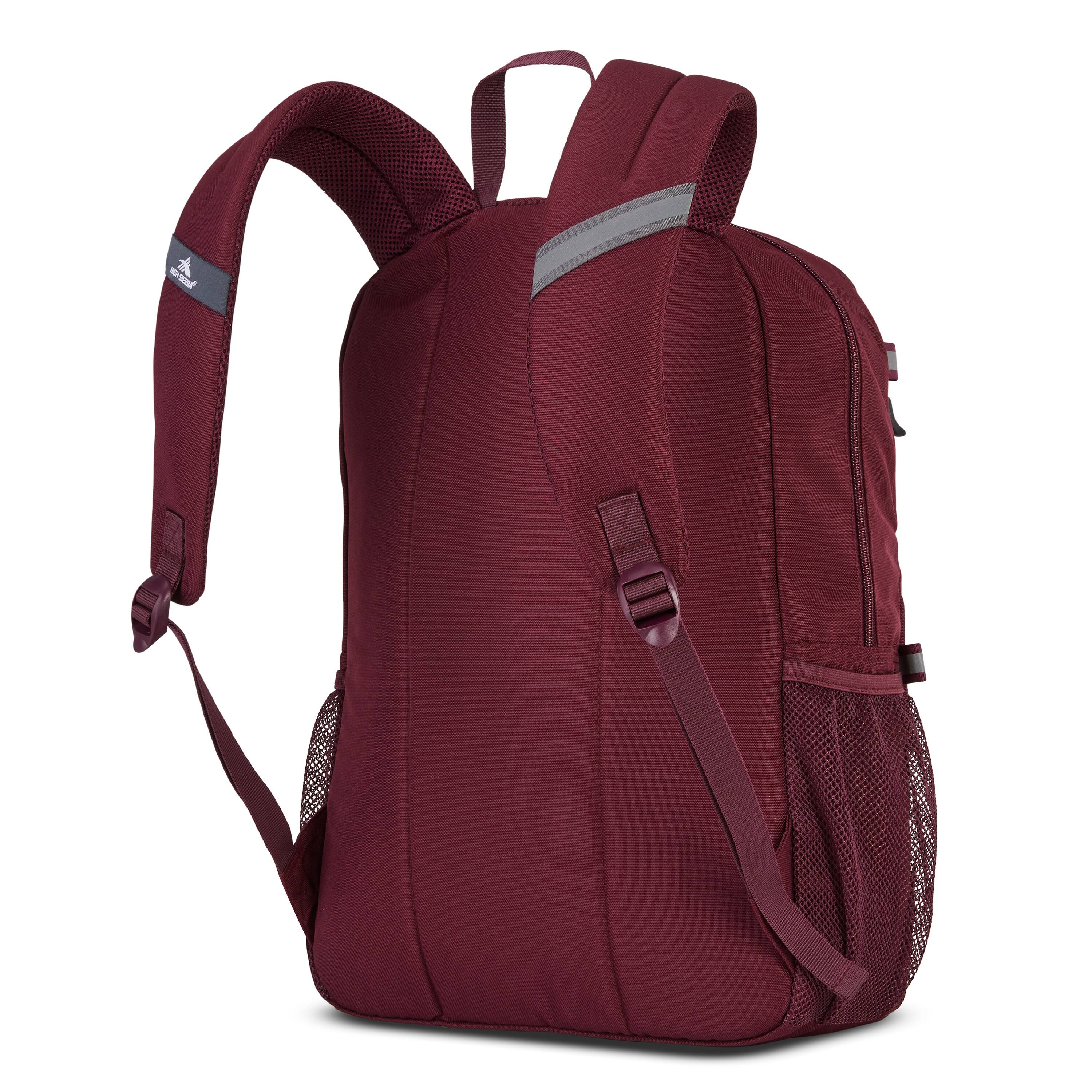 Left. High Sierra - BTS 2020 Everclass Backpack - Maroon.
