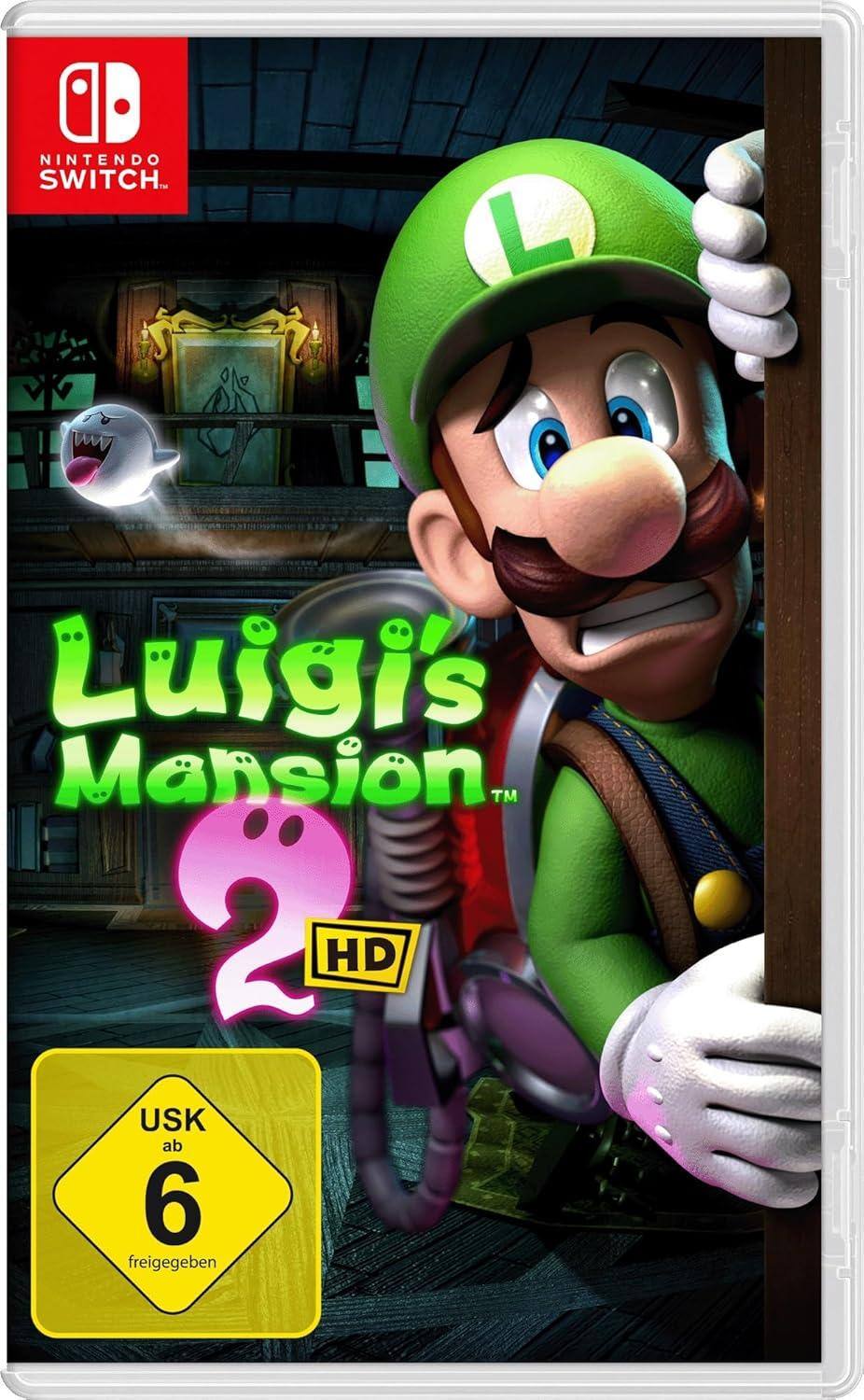 NINTENDO SWITCH. Luigi's Mansion 2 HD USK ab 6 freigegeben
