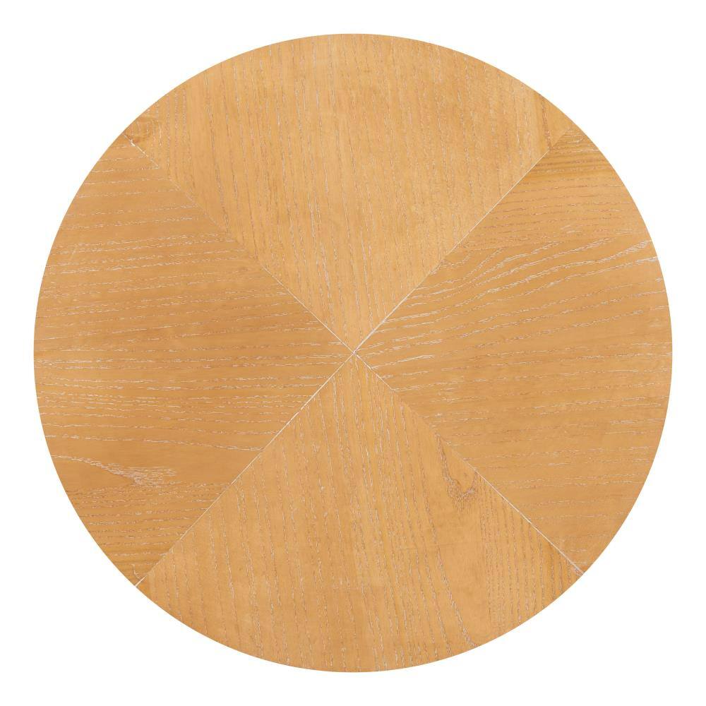 Left. Hivvago - Halva Side Table Natural - Natural.