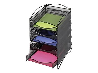 Safco - Onyx Steel File Organizer, Onyx - Black