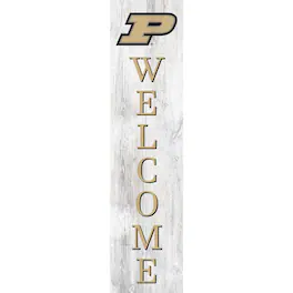 Fan Creations - Purdue Boilermakers 48'' Welcome Leaner - Multicolor