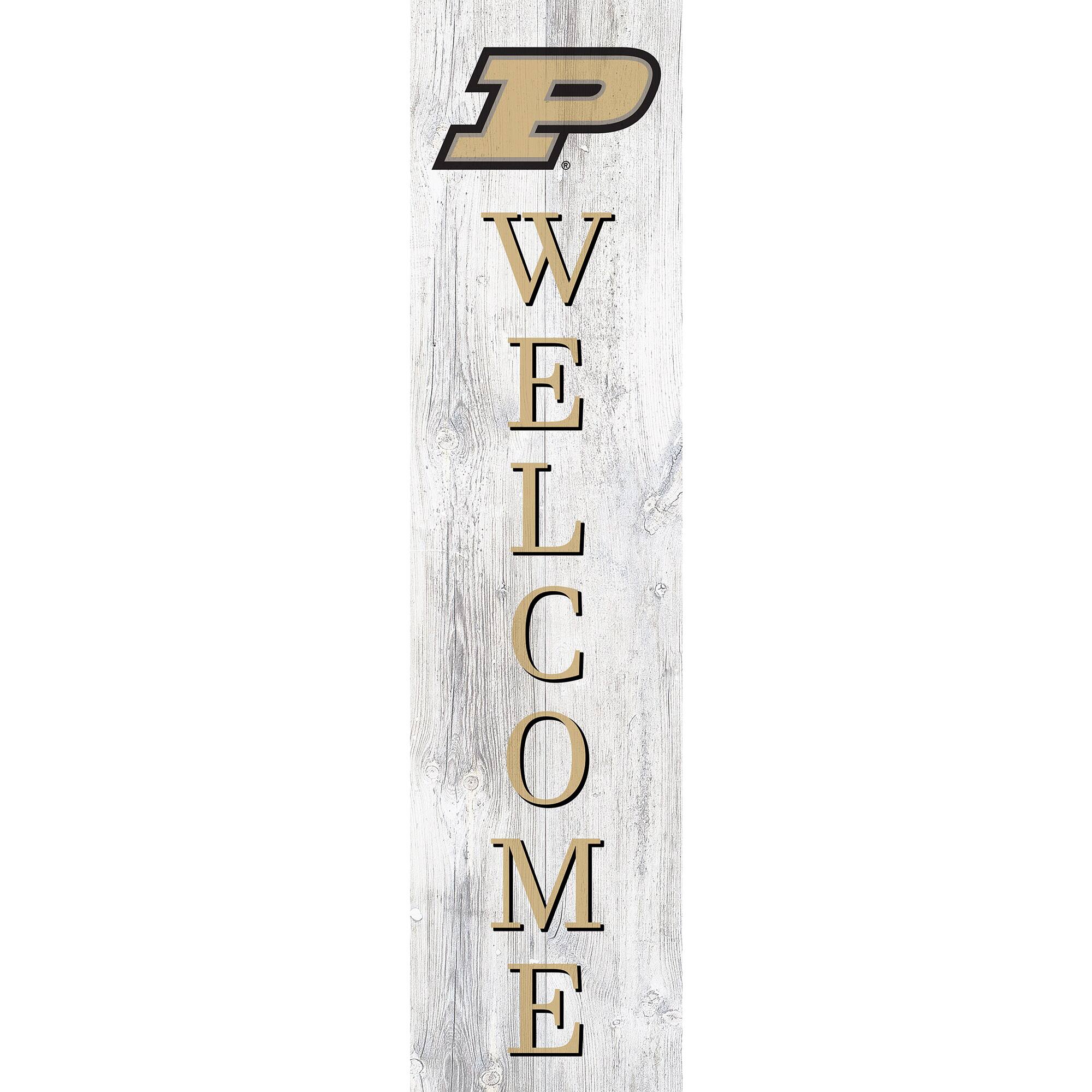 Purdue Boilermakers 48'' Welcome Leaner