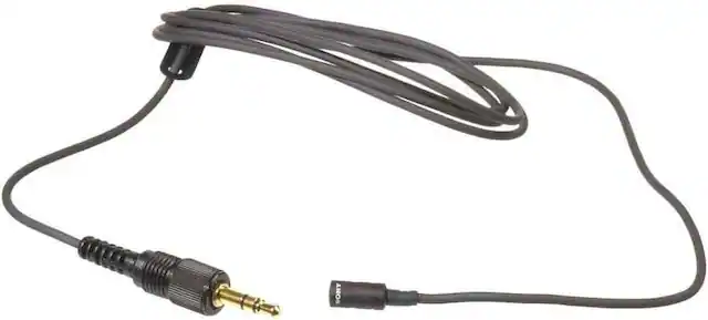 Front. Sony - Sony Microphone - Black (ECM-77BMP) - Black.