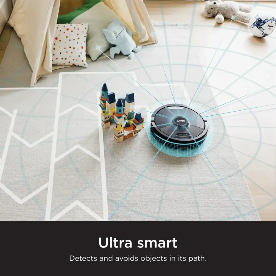 Ultra smart detects and avoids objects in its path.