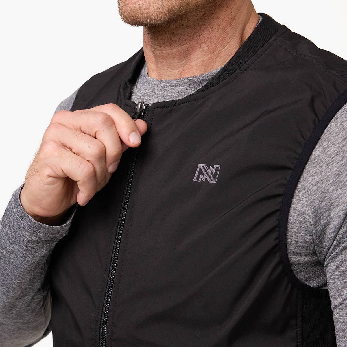 Alt View 7. Mobile Warming - Men's UTW Pro Heated Vest - Black.