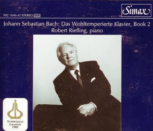 Simax PSC 1046-47 STEREO DDD  
Johann Sebastian Bach: Das Wohltemperierte Klavier, Book 2  
Robert Riefling, piano  
NORWEGIAN GRAMMY 1985