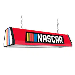 The Fan-Brand - NASCAR 38.5" x 10.75" Pool Table Light - Multicolor