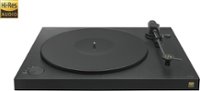 Front Zoom. Sony - Turntable - Black.