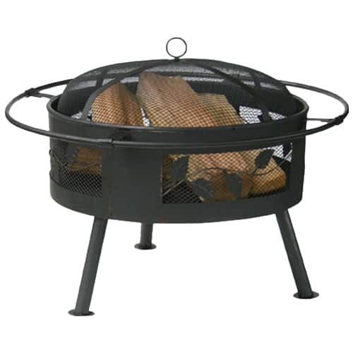 Front. Blue Rhino - UniFlame Deep Aged Bronze Fire Pit - Aged Bronze.