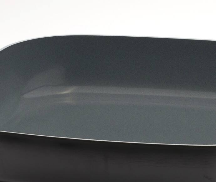 Left. Toastmaster - 12 Inch Nonstick Electric Skillet - Black.