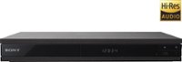 Front Zoom. Sony - UHP-H1 - Streaming 4K Upscaling Wi-Fi Built-in Hi-Res Audio Blu-ray Player - Black.