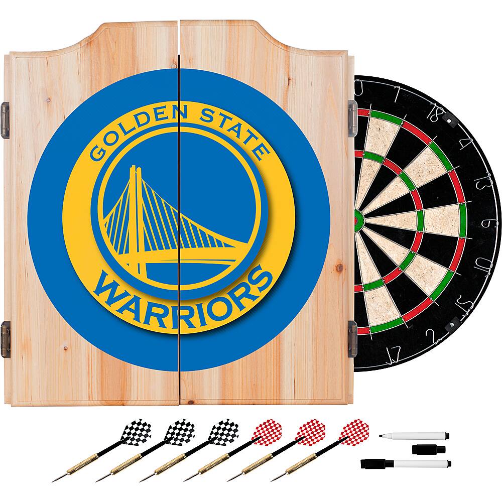 Best Buy Golden State Warriors NBA Dart Set with Darts and