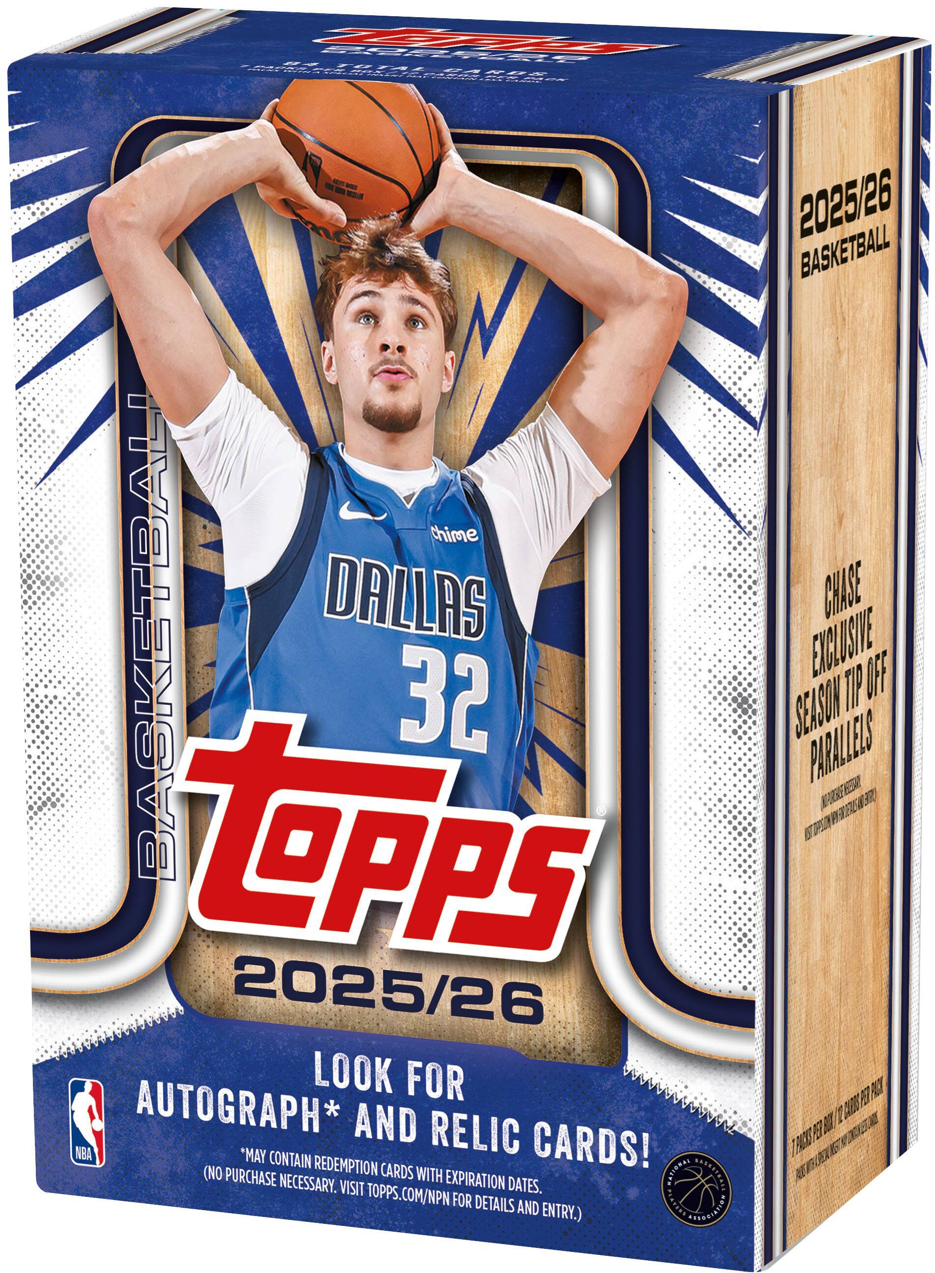 2025-2026 Topps Basketball Blaster Box