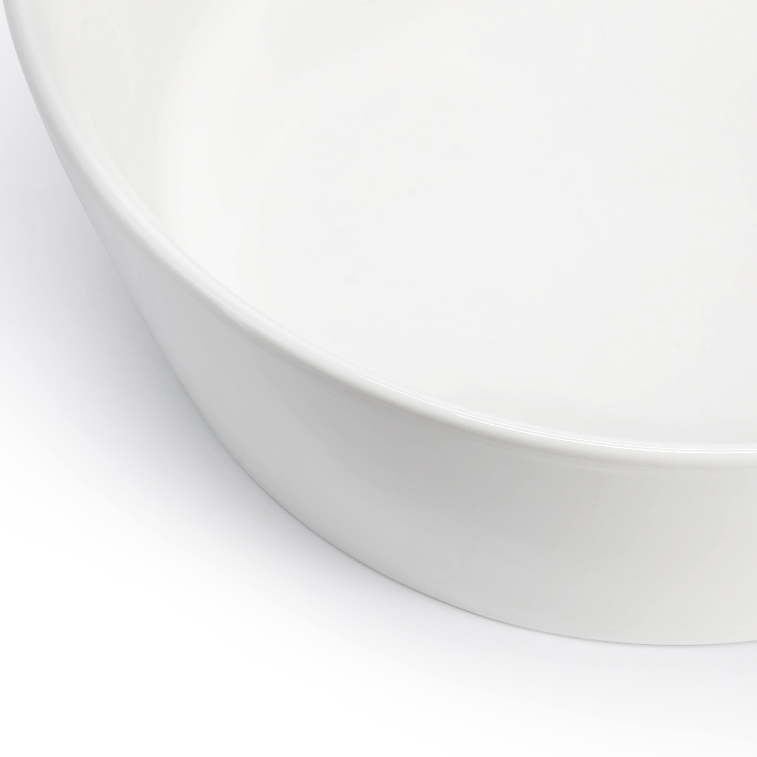 Alt View 2. Gibson - Gibson Home 2 Piece 6.75 Inch Round Fine Ceramic Side Bowl Sets in White - White.