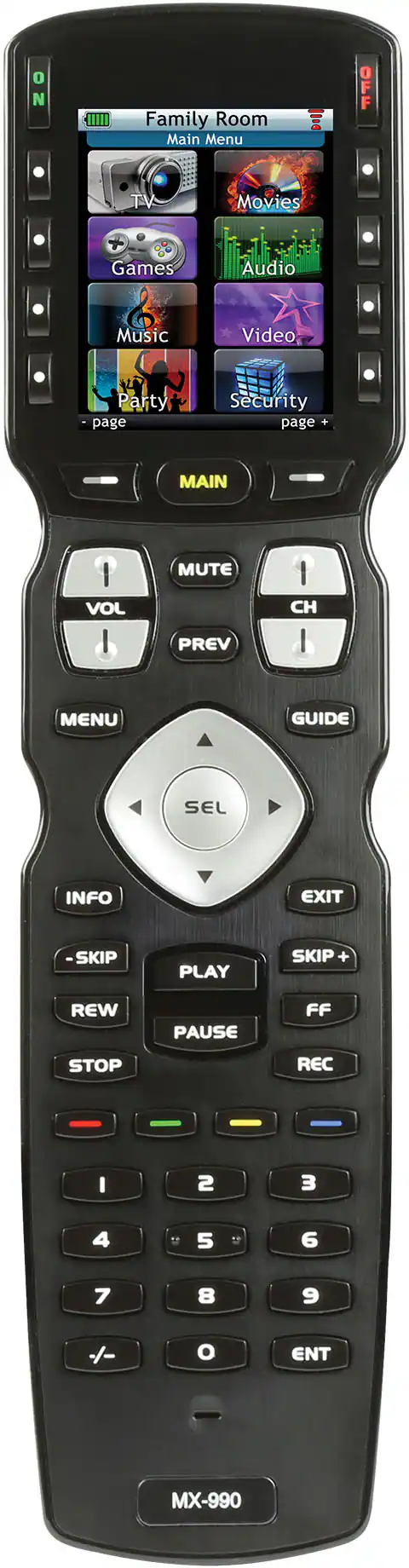 Python 990 Remote Universal Remote Control MX 990 is an IR/RF Open Architecture Remote w ...