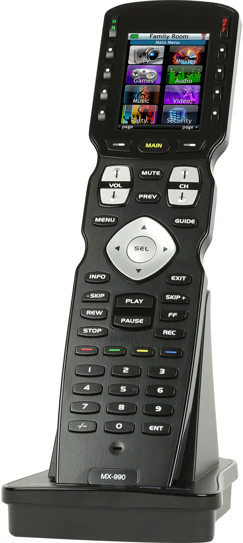 Universal Remote Control MX 990 is an IR/RF Open Architecture Remote w ...