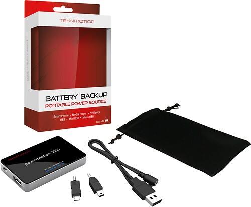 Angle Standard. TekNmotion - PowerMotion 3000 Portable Battery Backup.