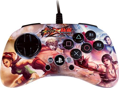 Front Standard. Mad Catz - Street Fighter X Tekken FightPad for PlayStation 3 - Chun-li vs. Julia.